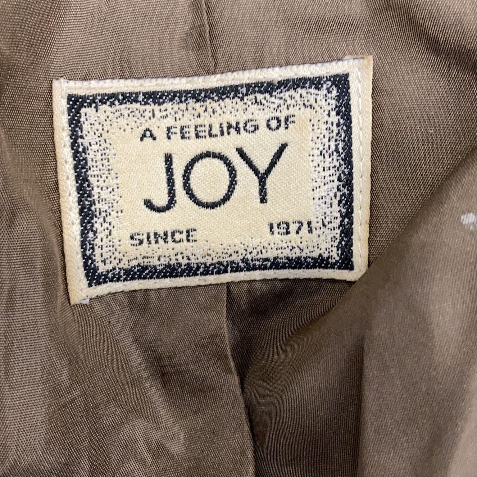 A Feeling of Joy