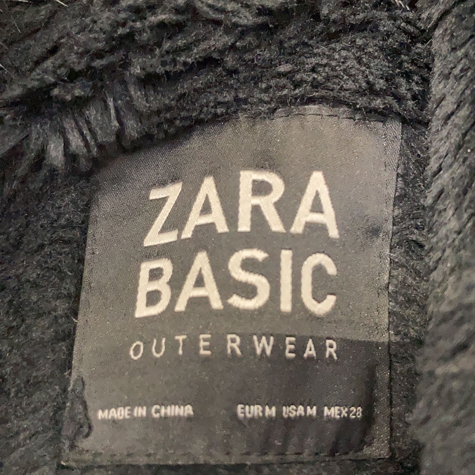 Zara Basic Outerwear