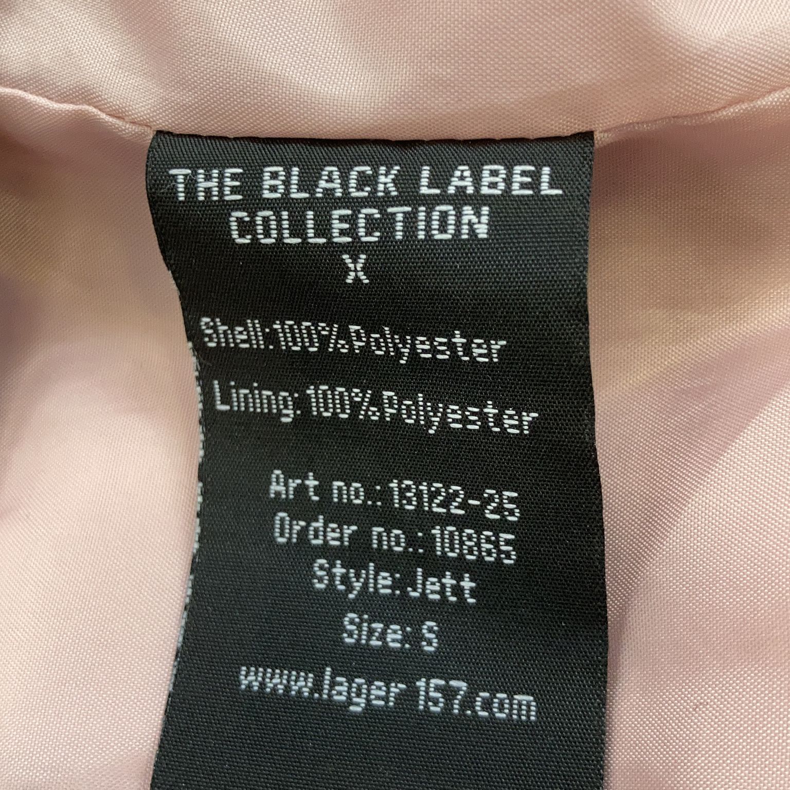 The Black Label Collection Lager 157