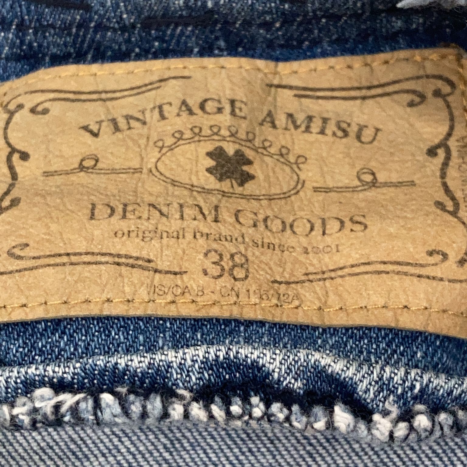 Vintage Amisu Denim Goods