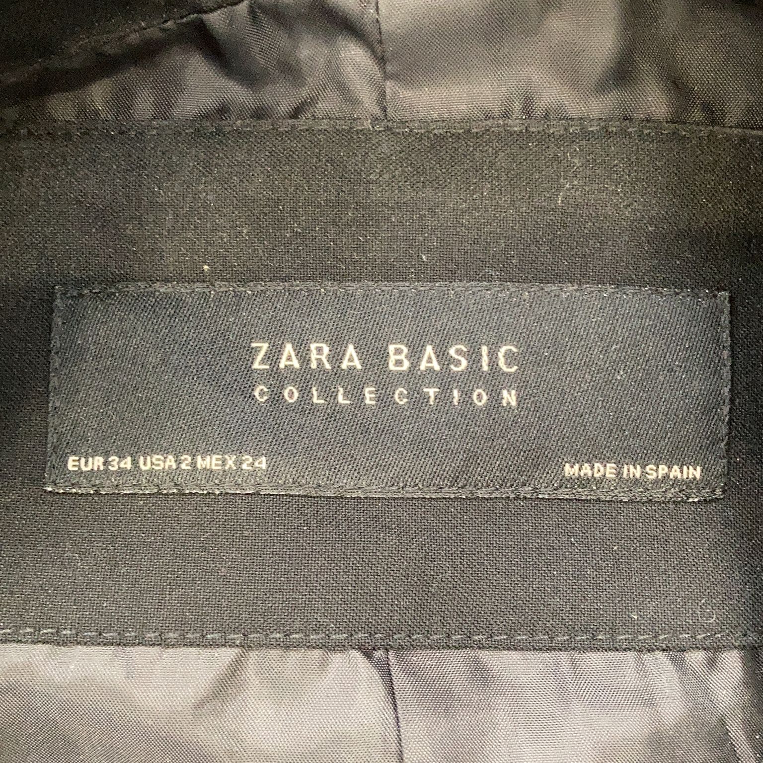 Zara Basic Collection