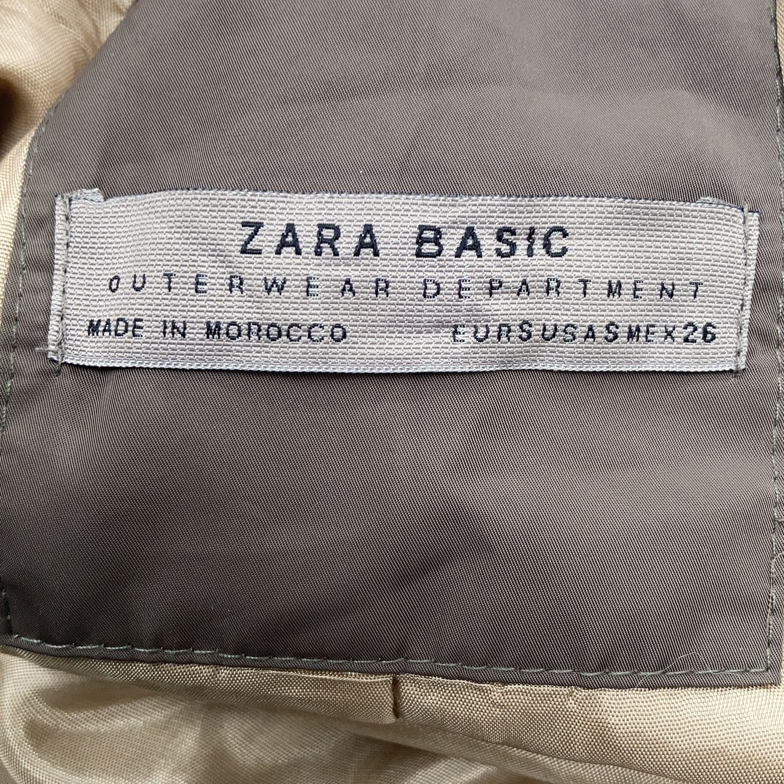 Zara Basic Outerwear