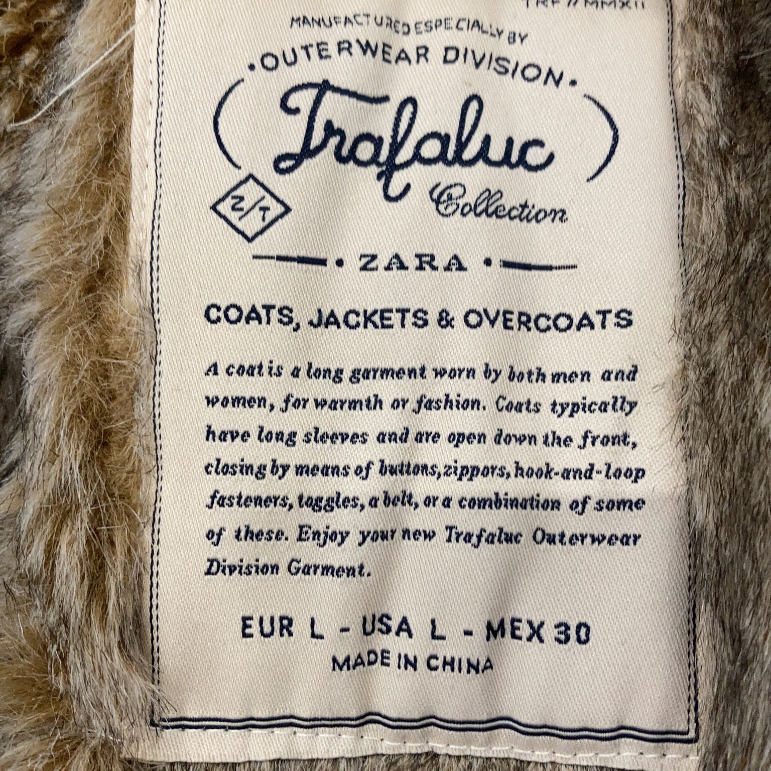 Zara Trafaluc Outerwear Collection