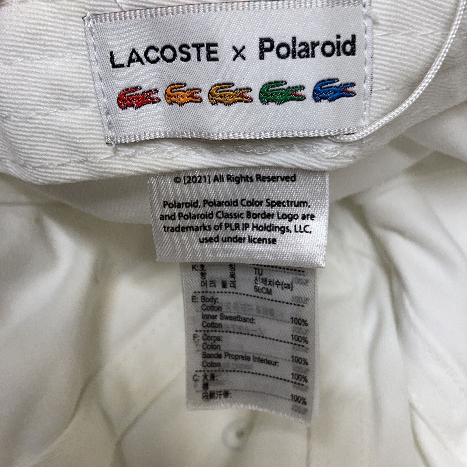 Lacoste x Polaroid