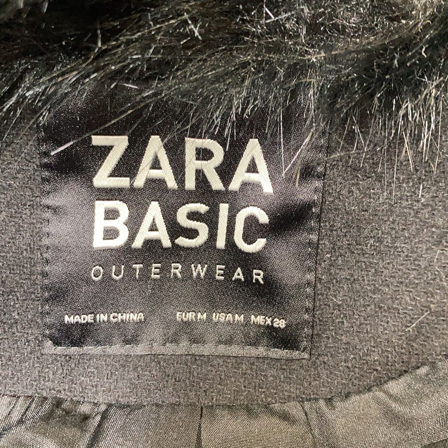 Zara Basic Outerwear