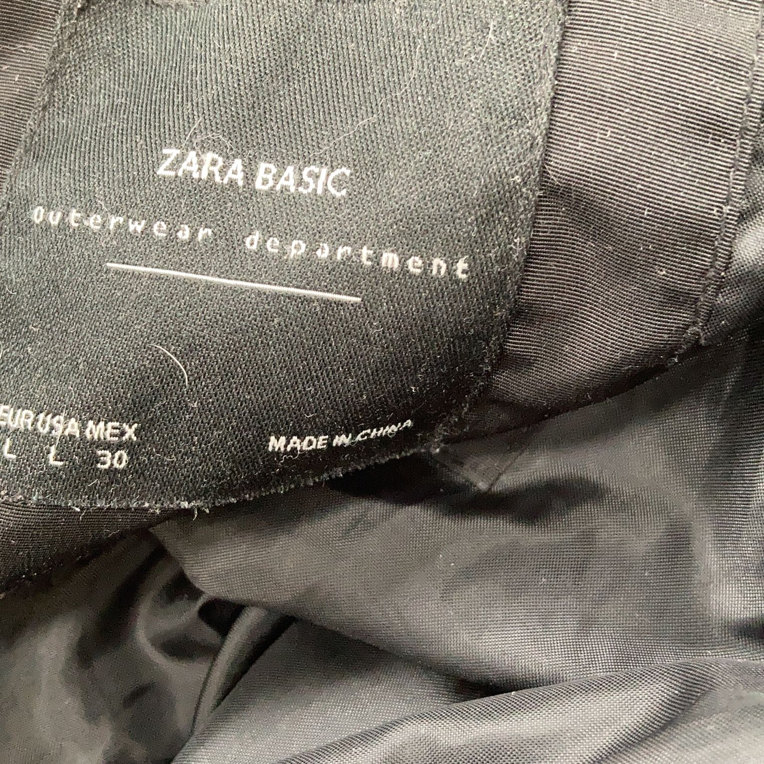 Zara Basic Collection