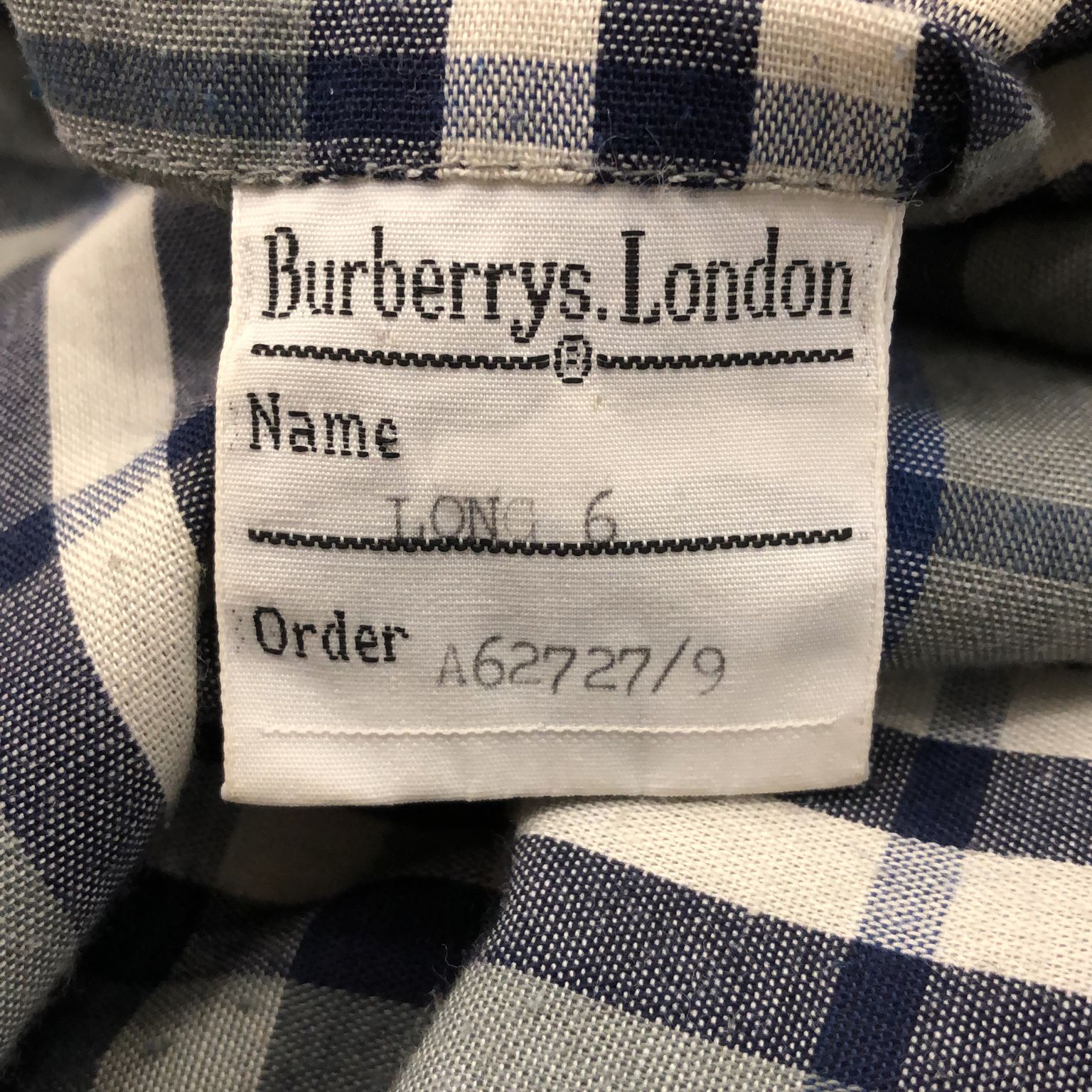 Burberrys