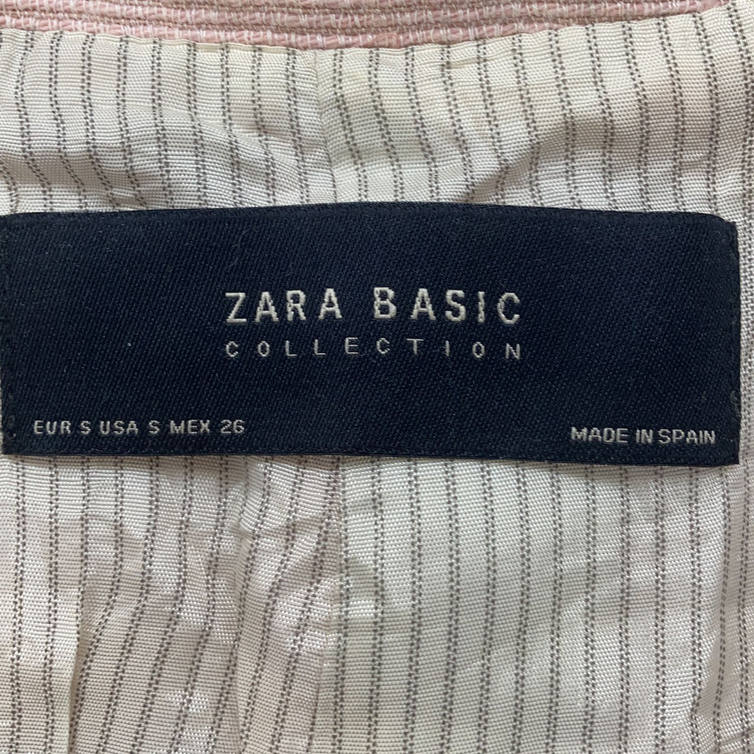 Zara Basic Collection