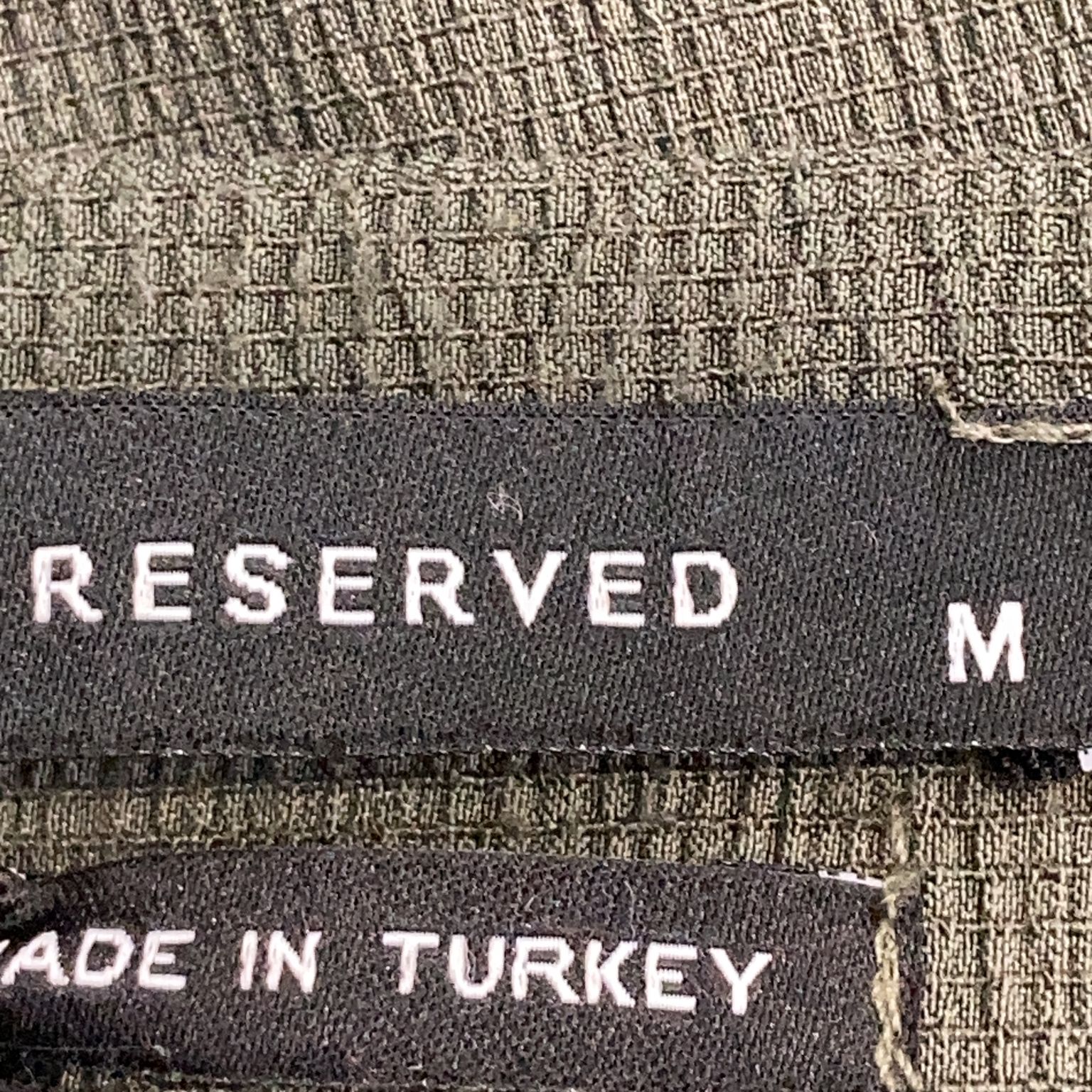 Reserved