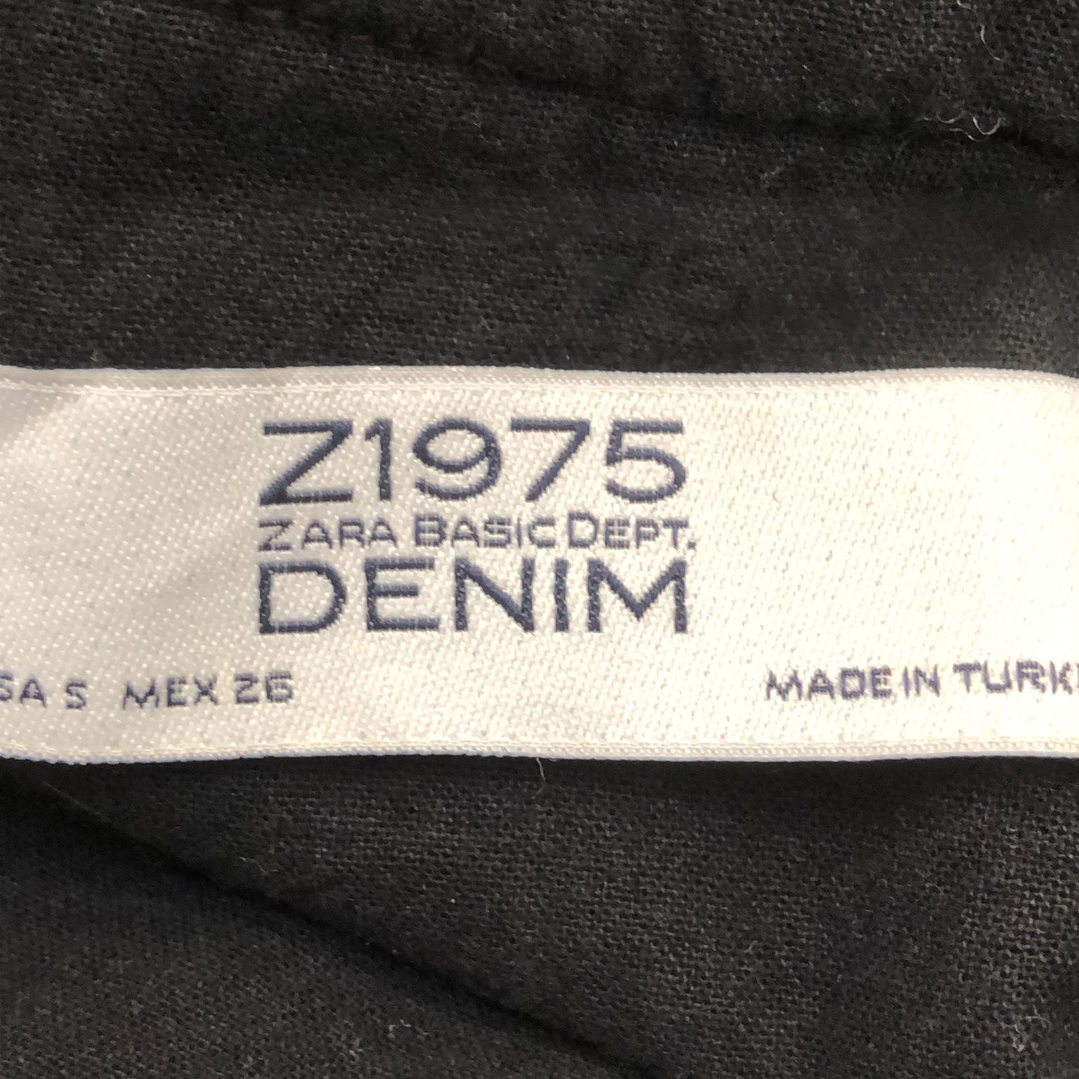 Zara Z1975 Denim