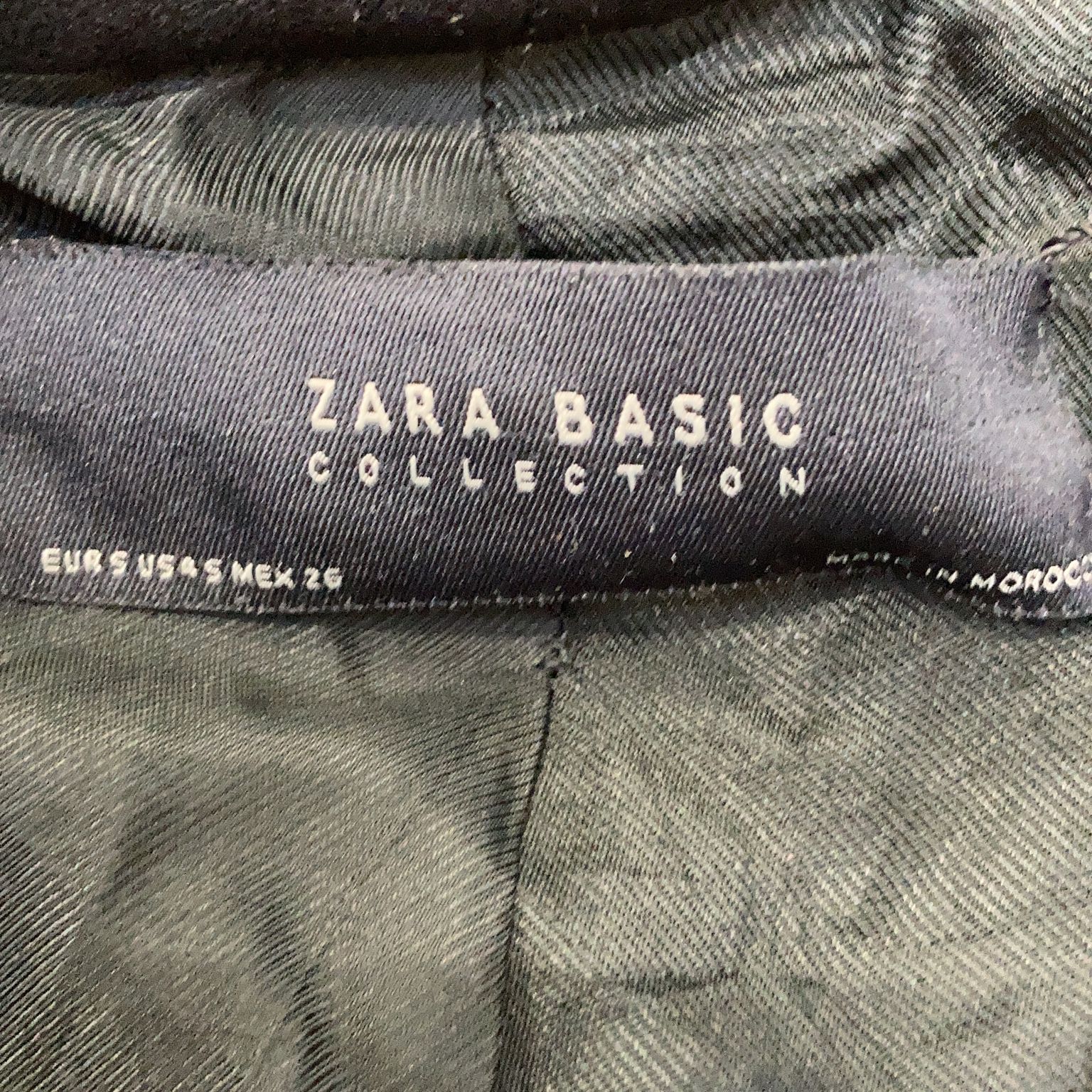 Zara Basic Collection