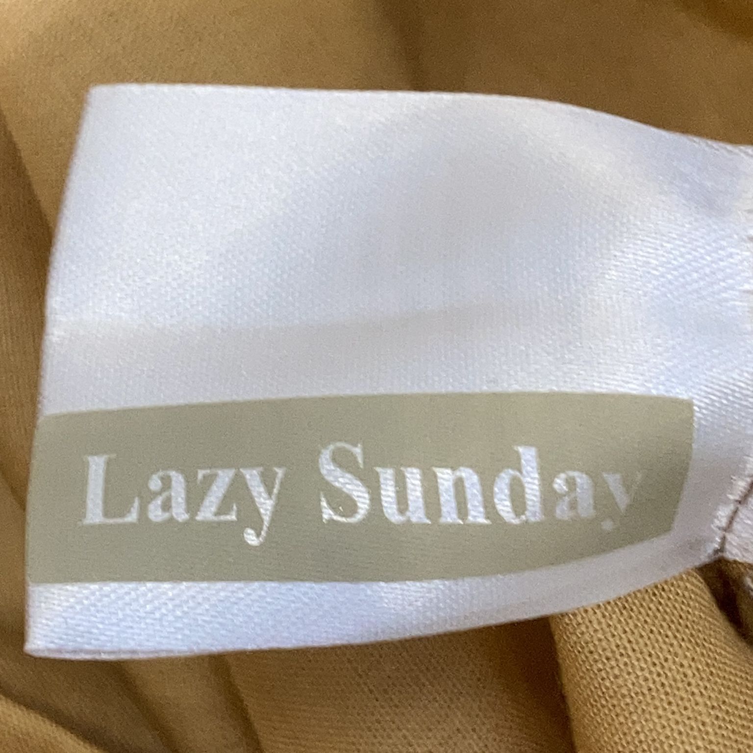 Lazy Sundays