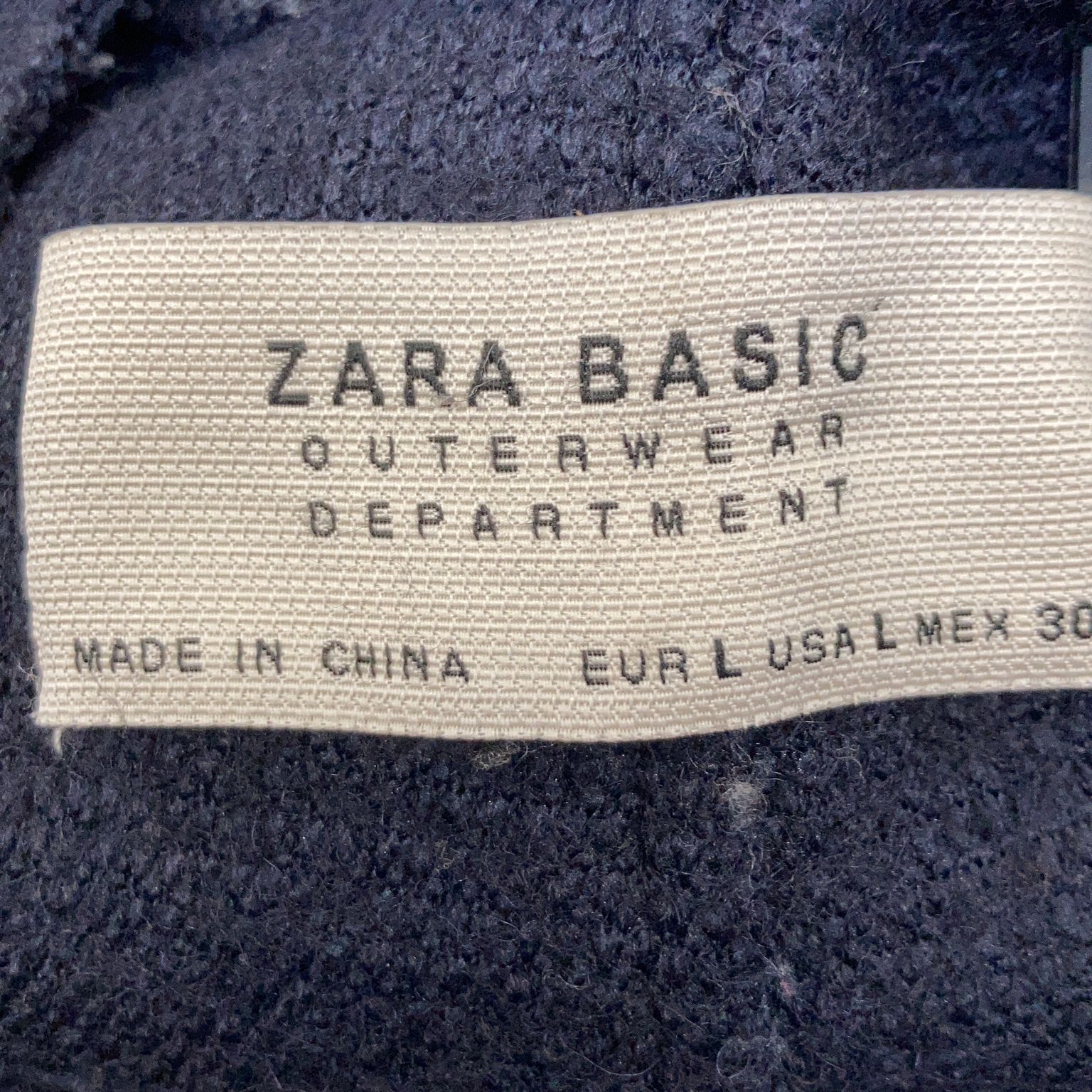 Zara Basic Outerwear