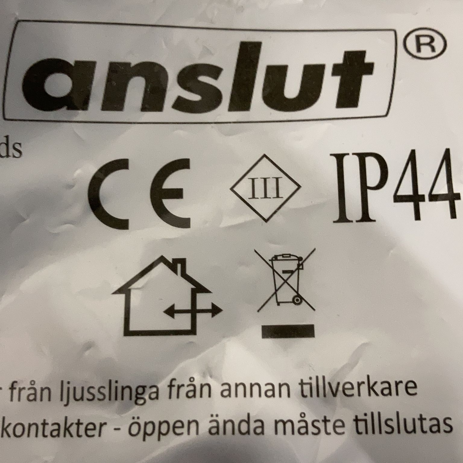 Anslut