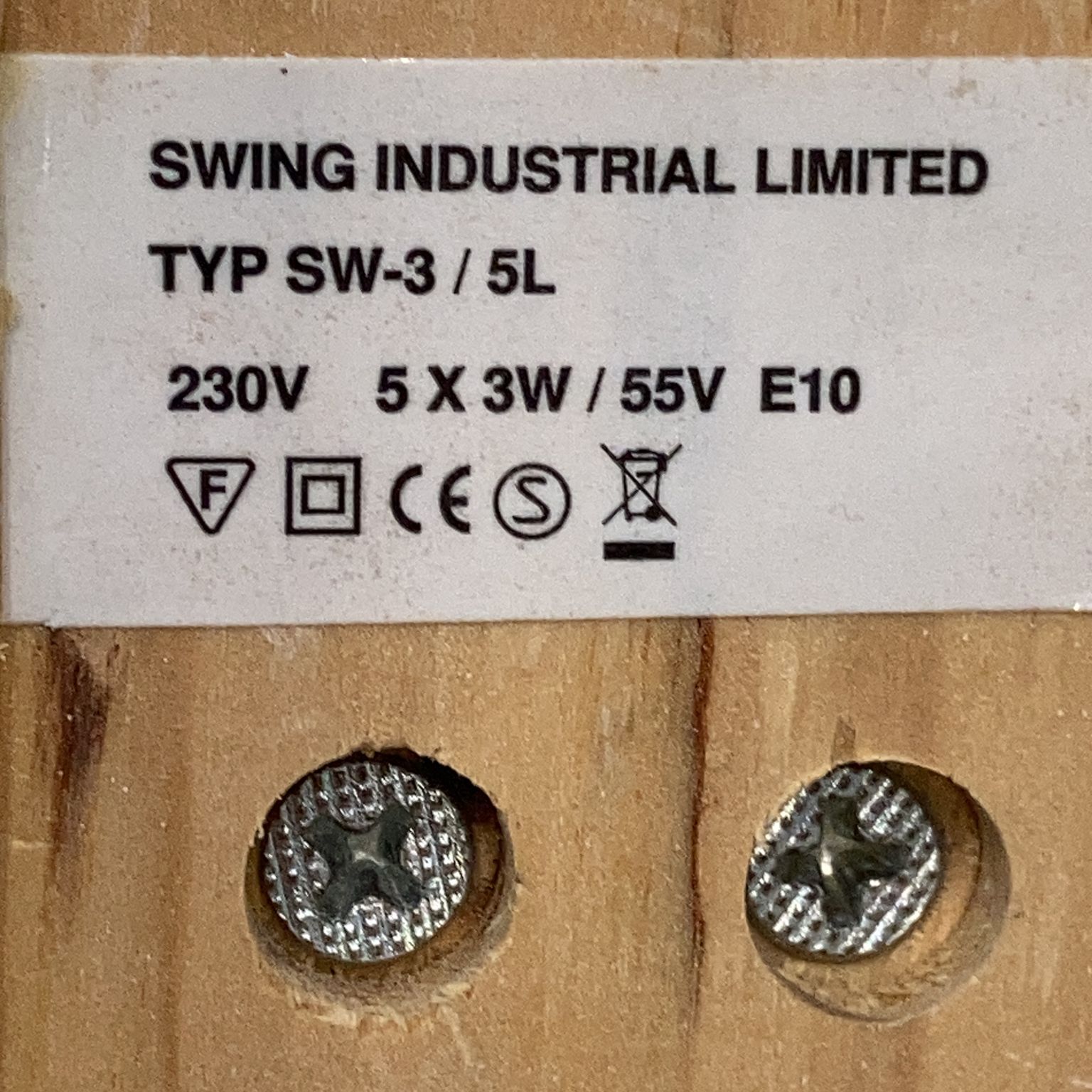 Swing Industrial Limited