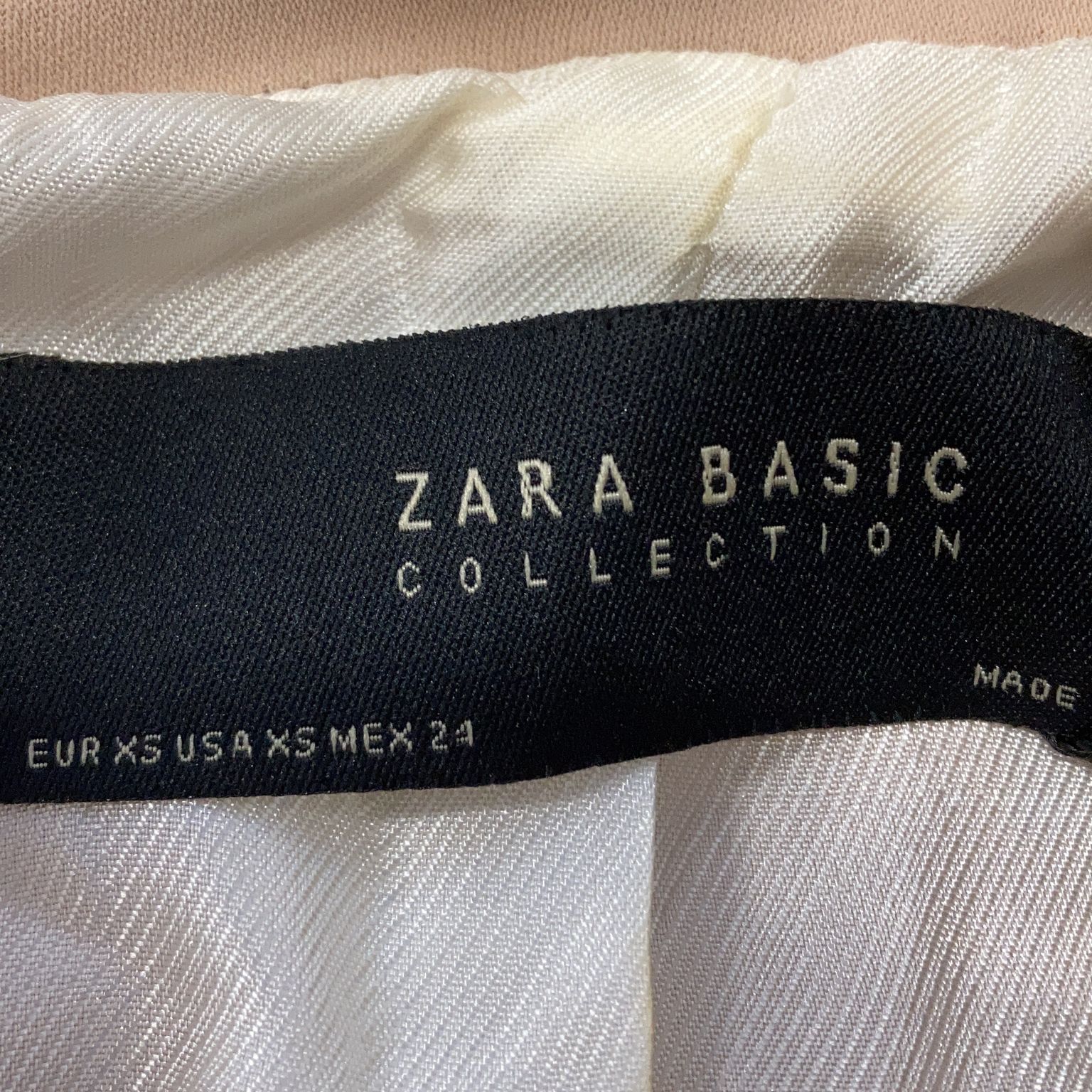 Zara Basic Collection