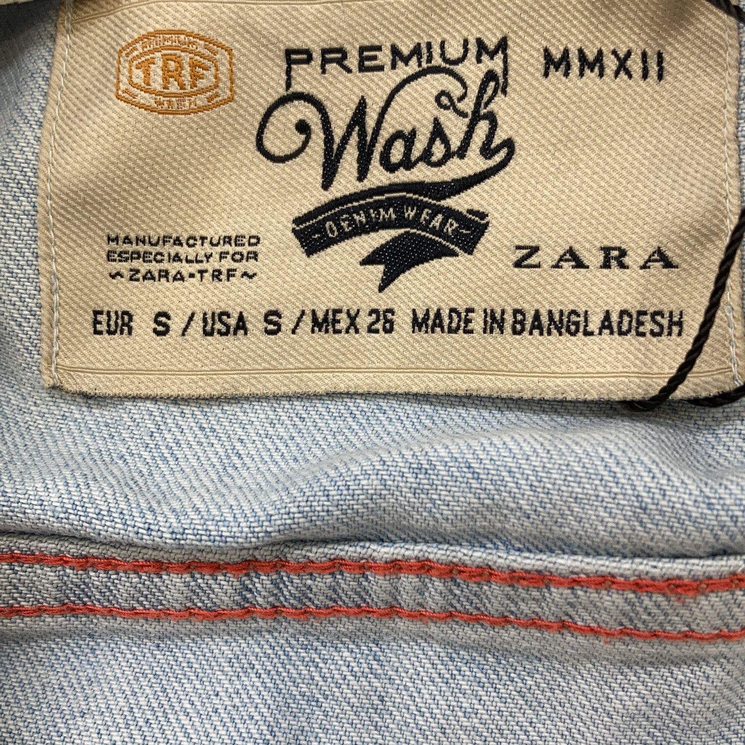 Zara Authentic Denim by TRF