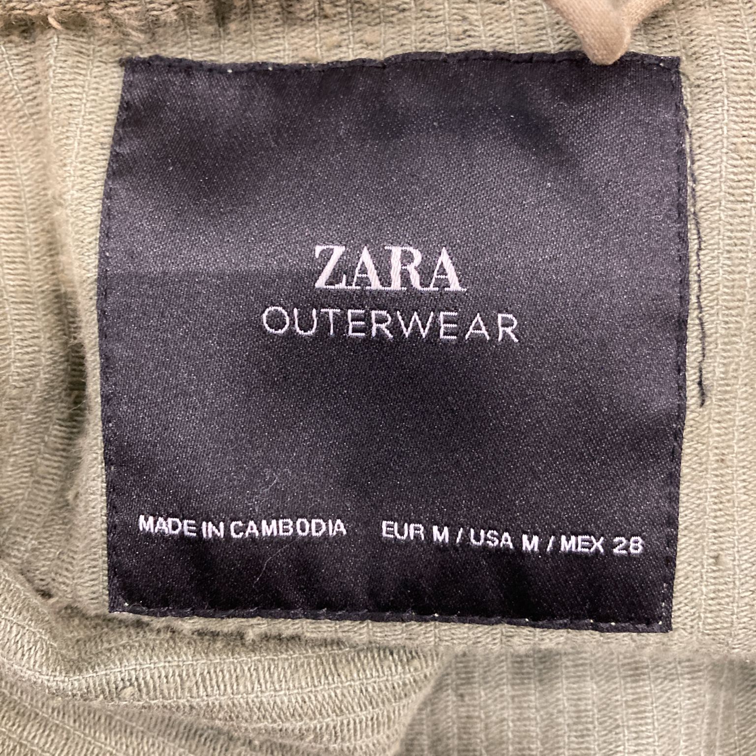 Zara Outerwear