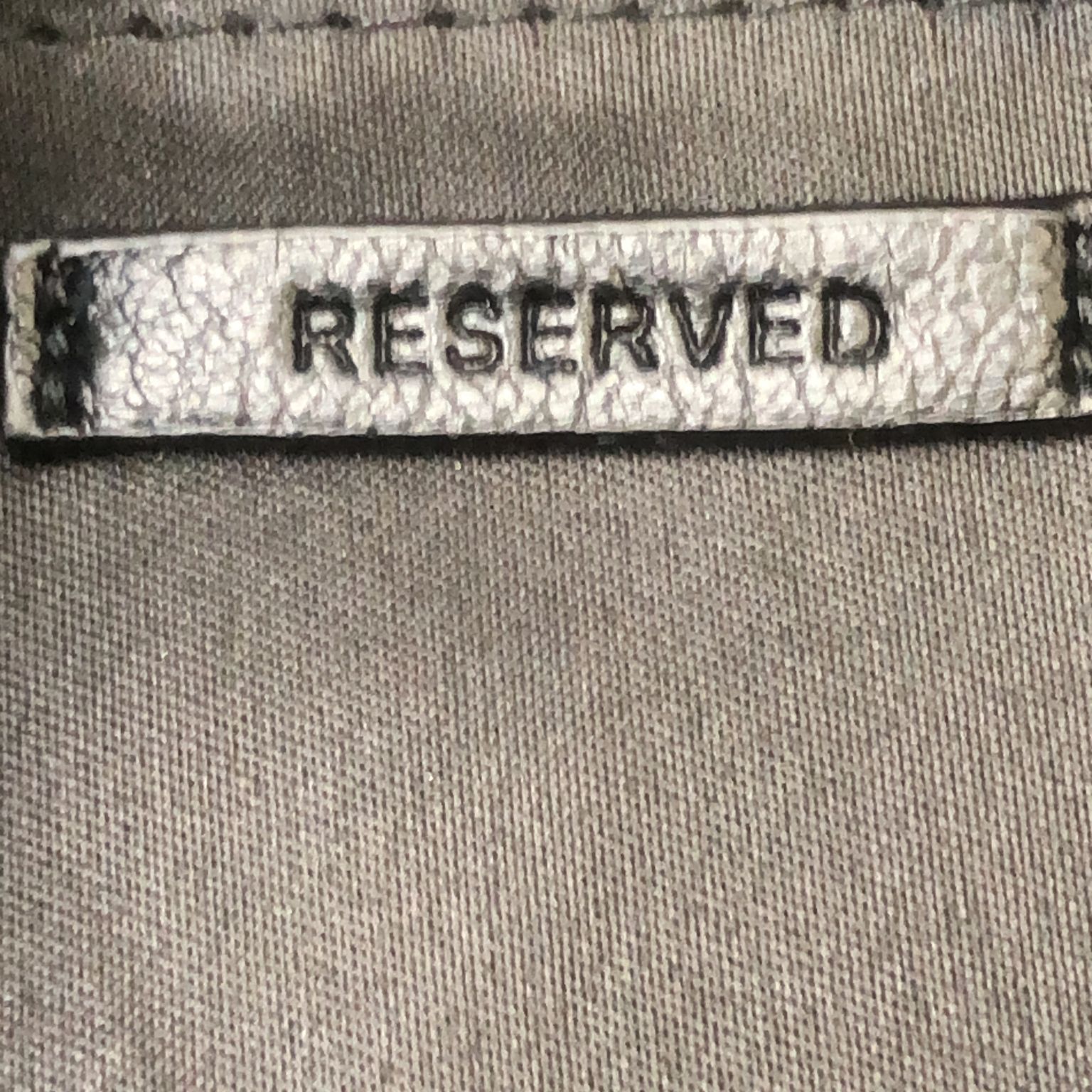 Reserved