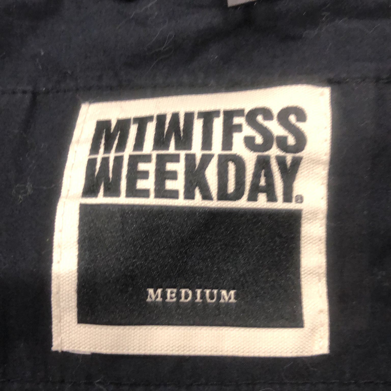 Mtwtfss Weekday