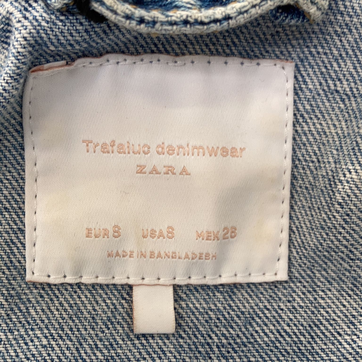 Zara Trafaluc Denim Wear