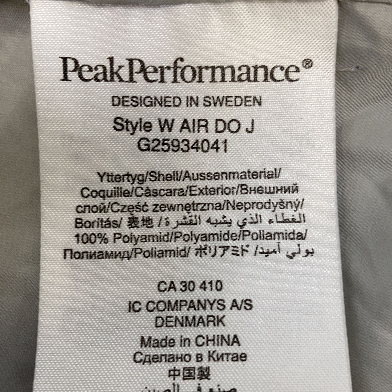 Peak Performance