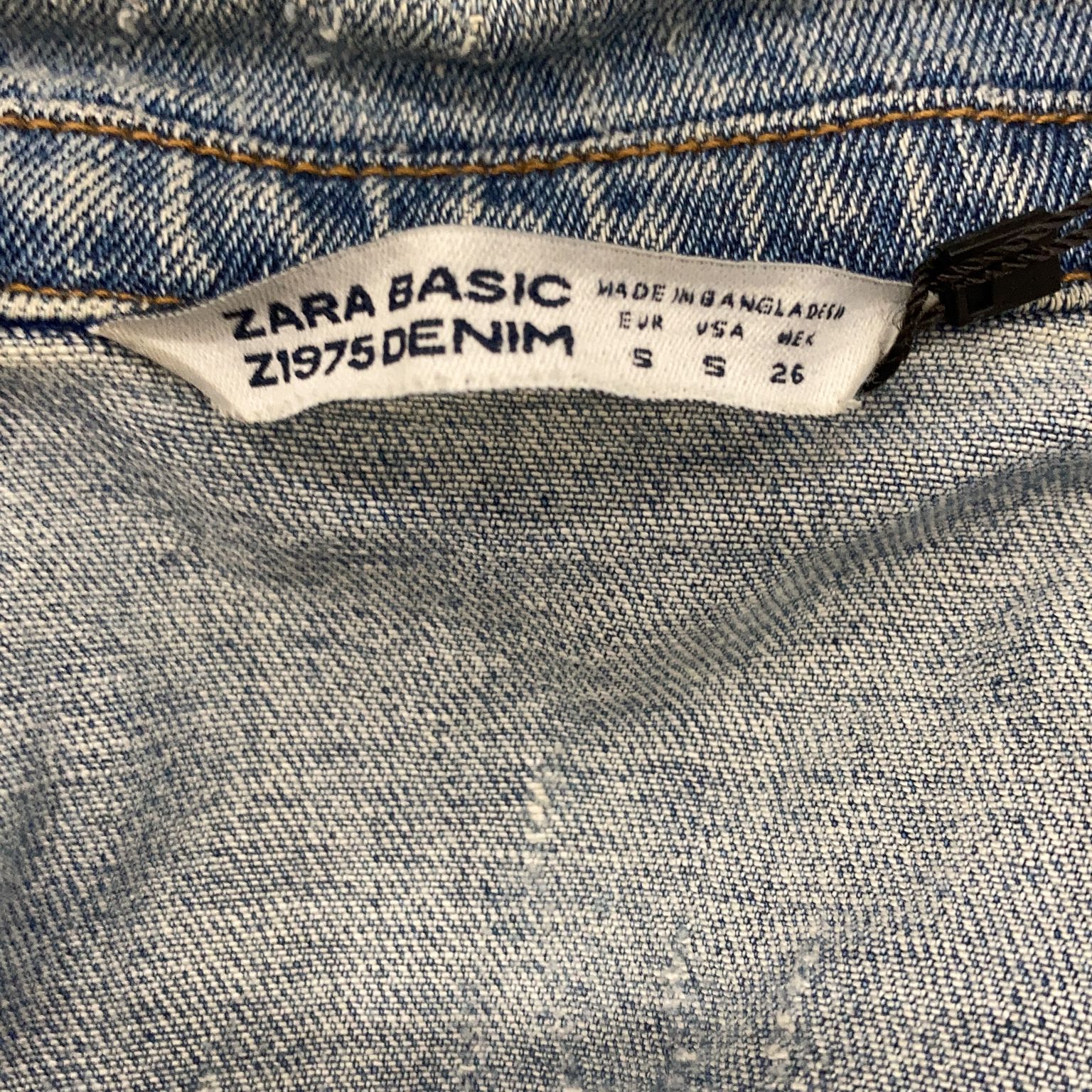 Zara Basic Z1975 Denim