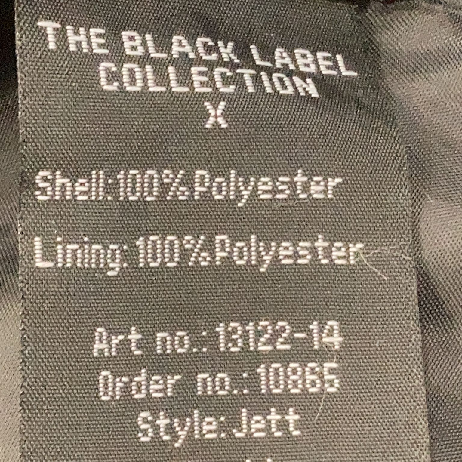 The Black Label Collection Lager 157