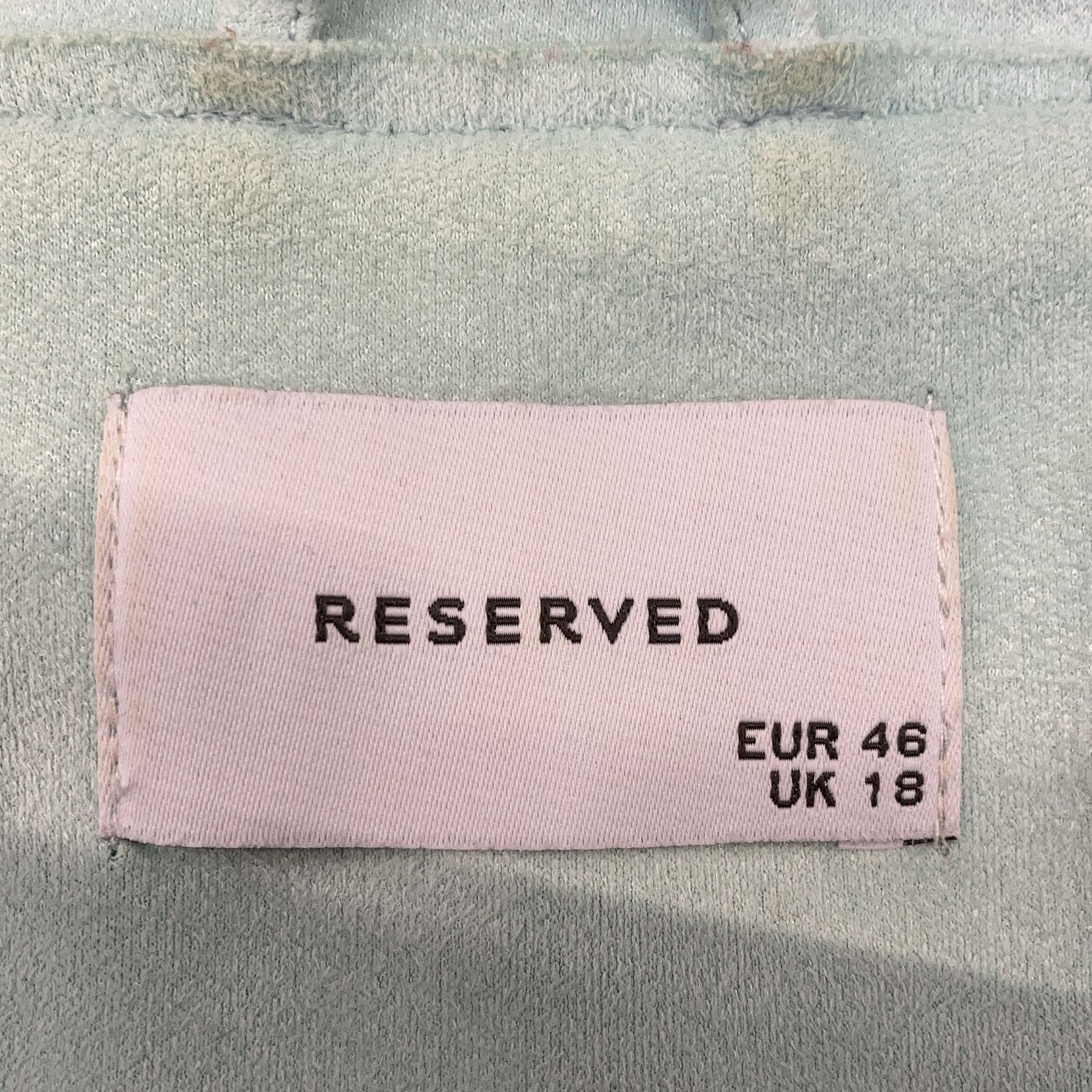 Reserved