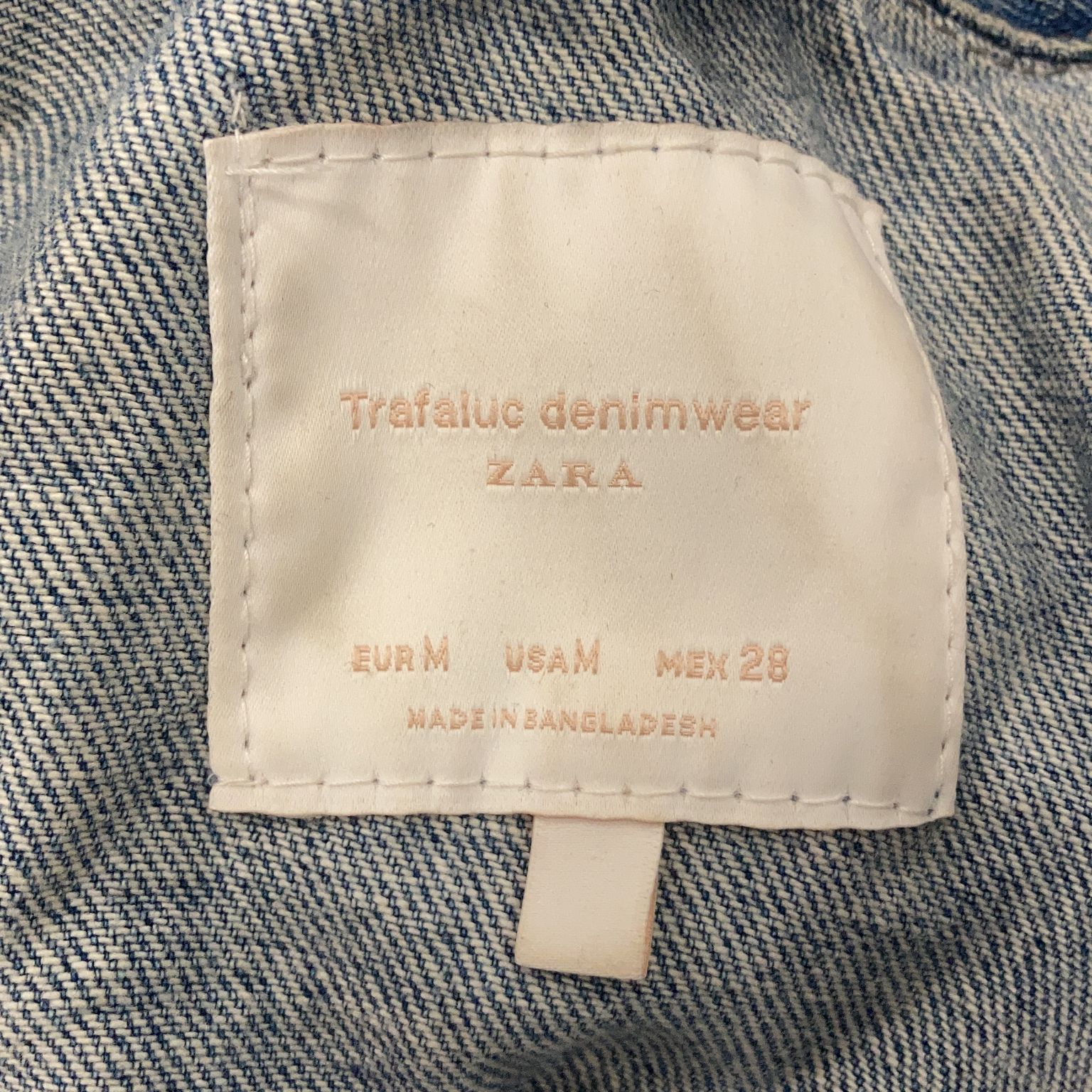 Zara Trafaluc Denim Wear