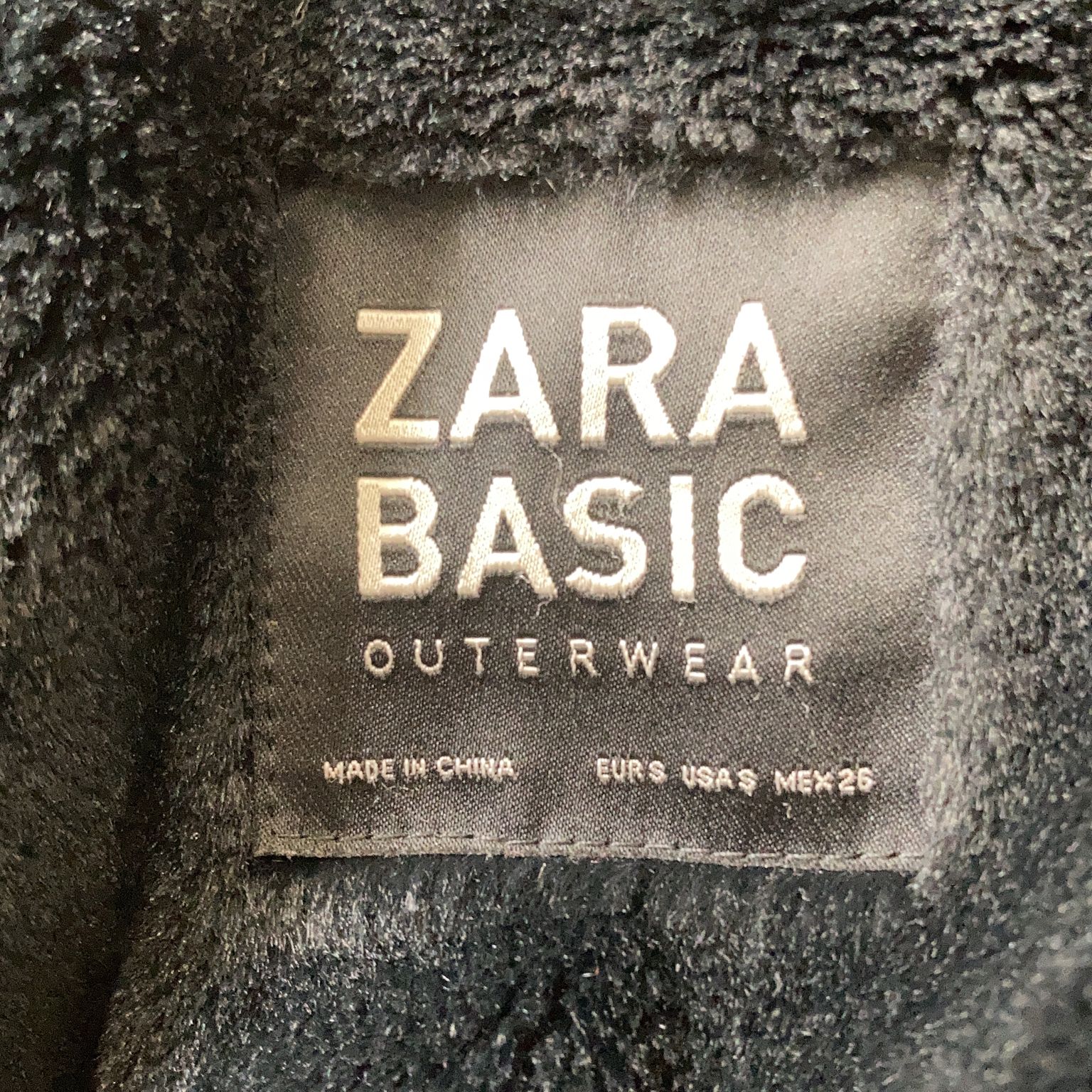 Zara Basic Outerwear