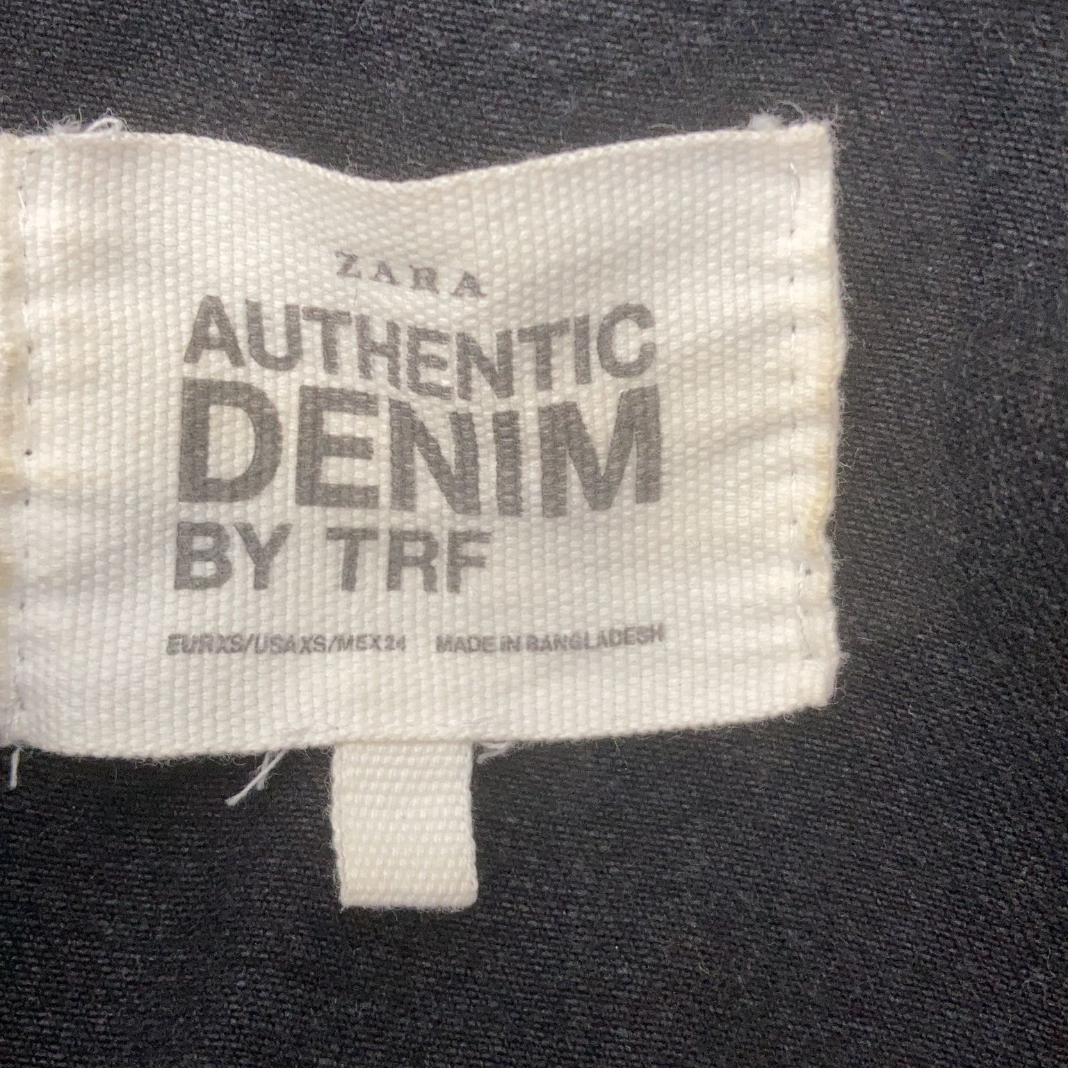 Zara Authentic Denim by TRF