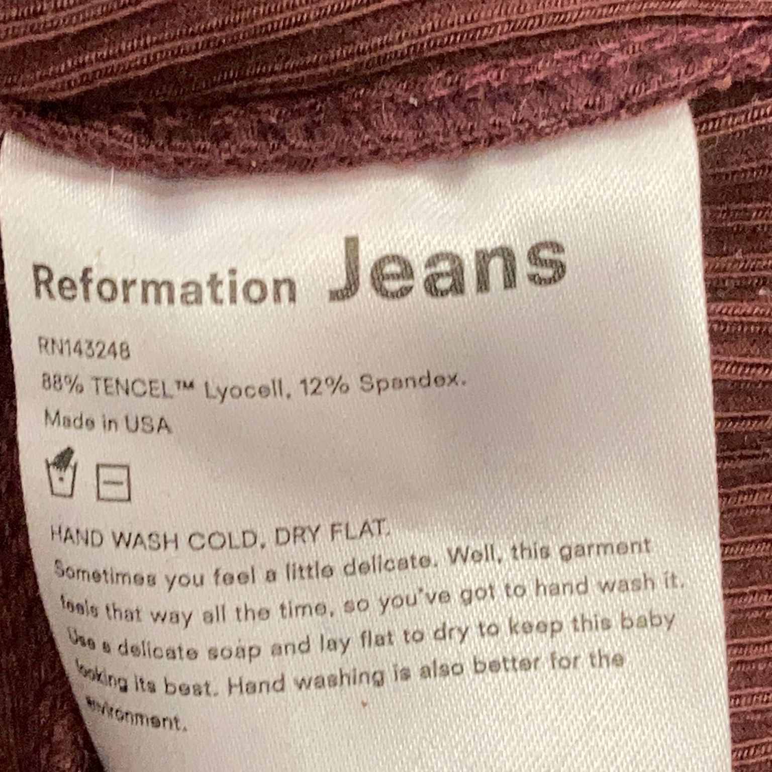 Reformation Jeans