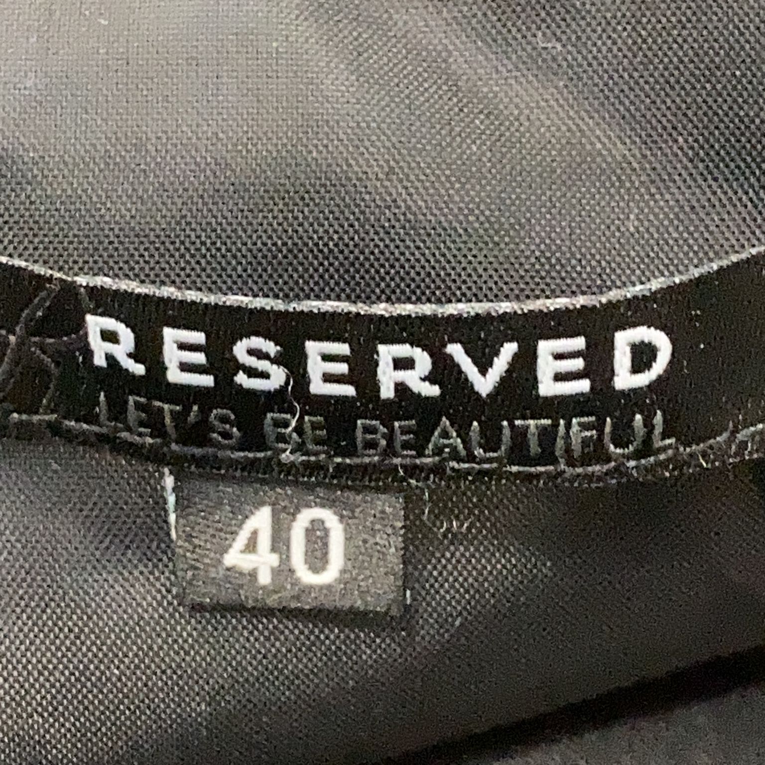 Reserved