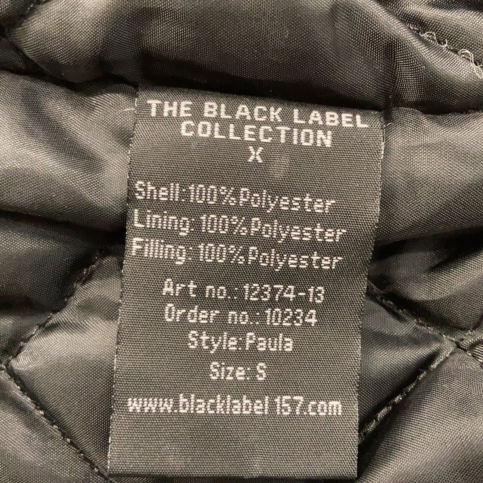 The Black Label Collection Lager 157