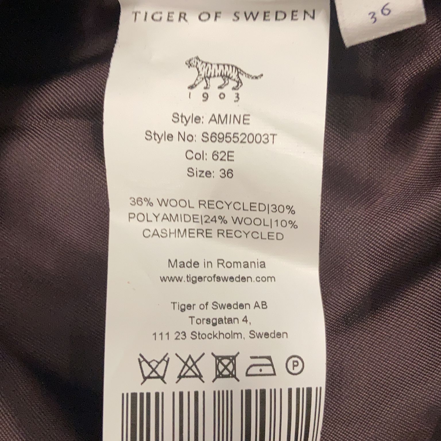 Tiger of Sweden