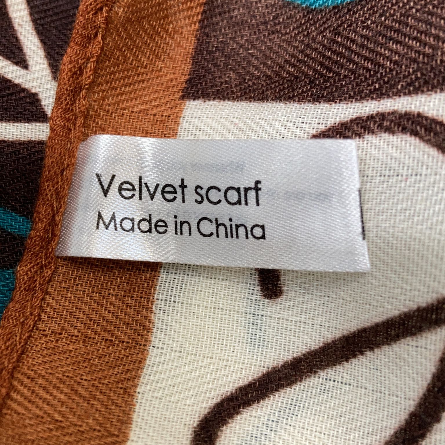 Velvet Scarf