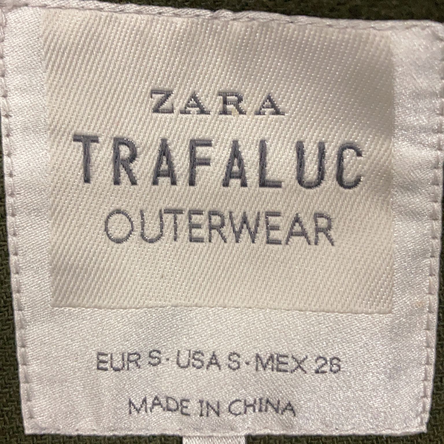 Zara Trafaluc Outerwear Collection