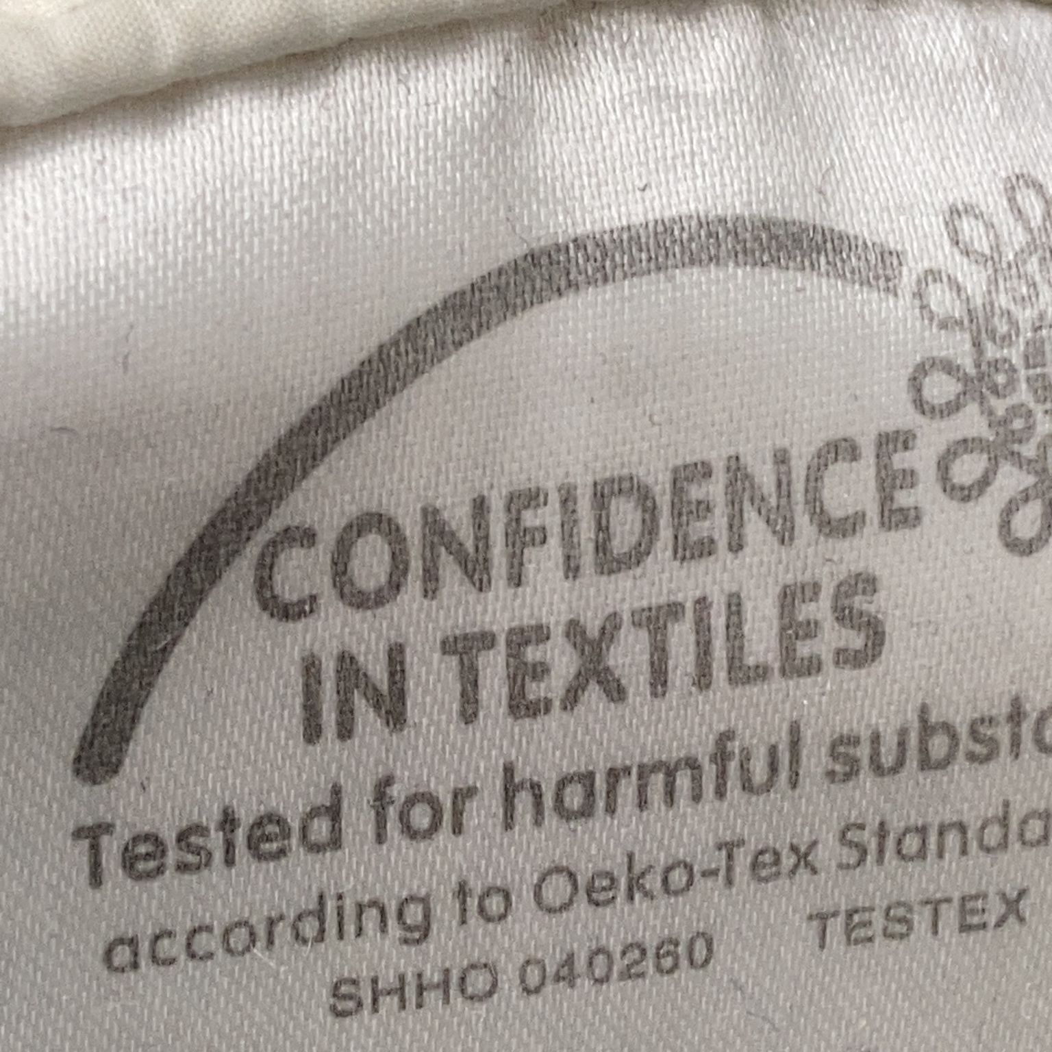 Confidence in Textiles