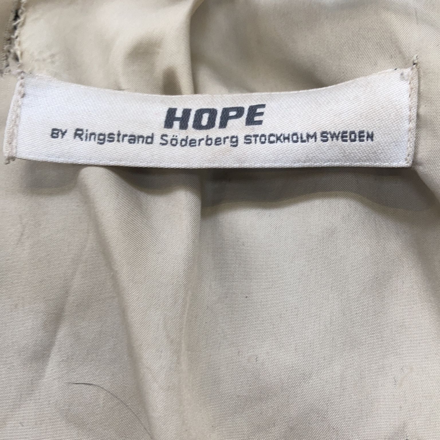 HOPE by Ringstrand Söderberg