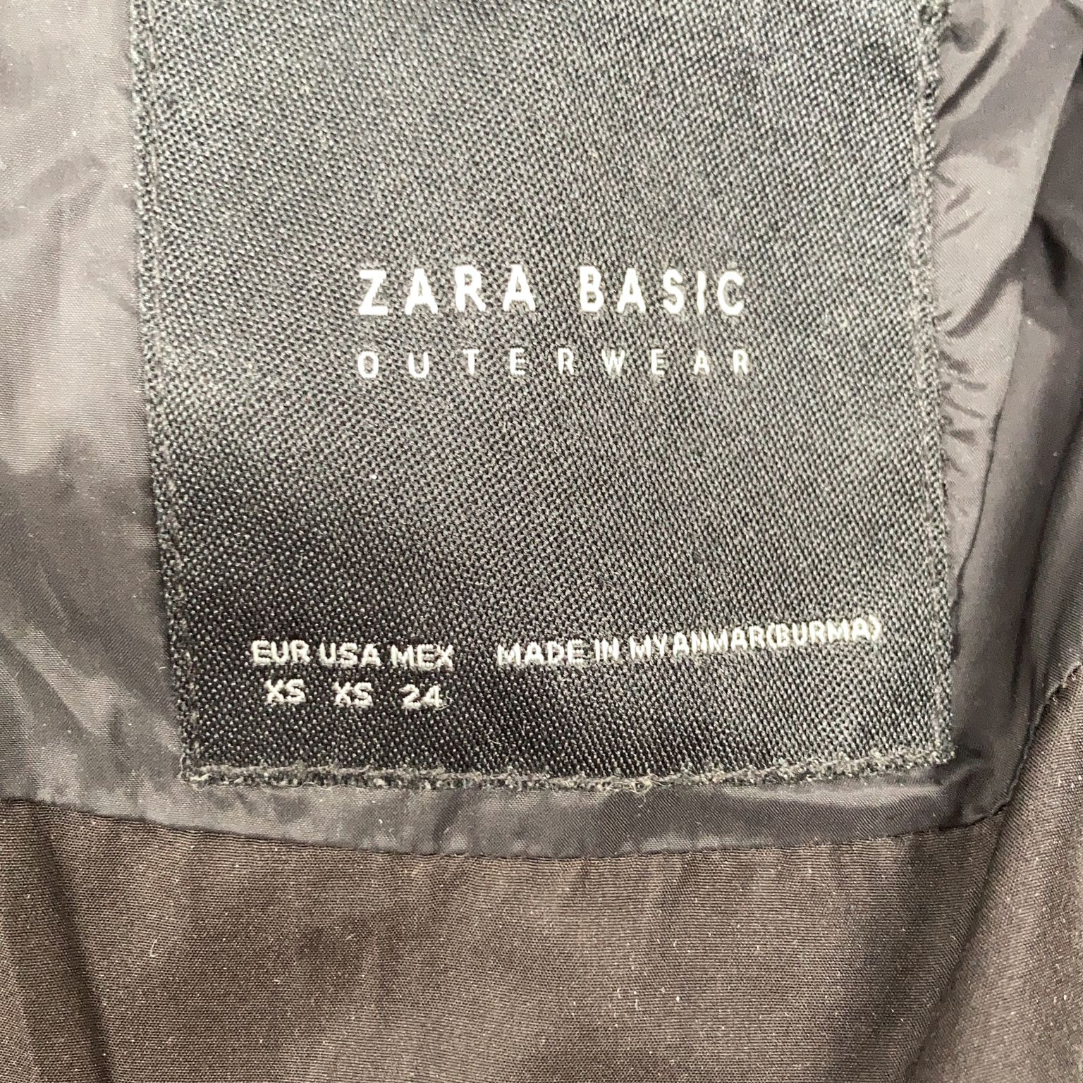 Zara Basic Outerwear