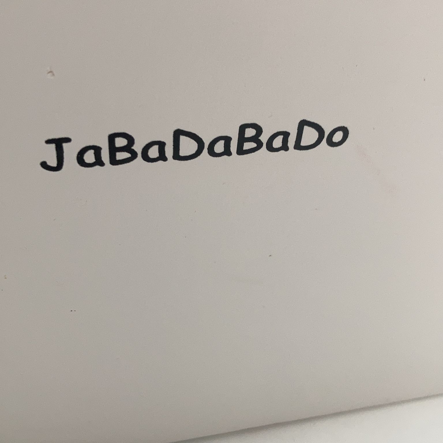 JaBaDaBaDo