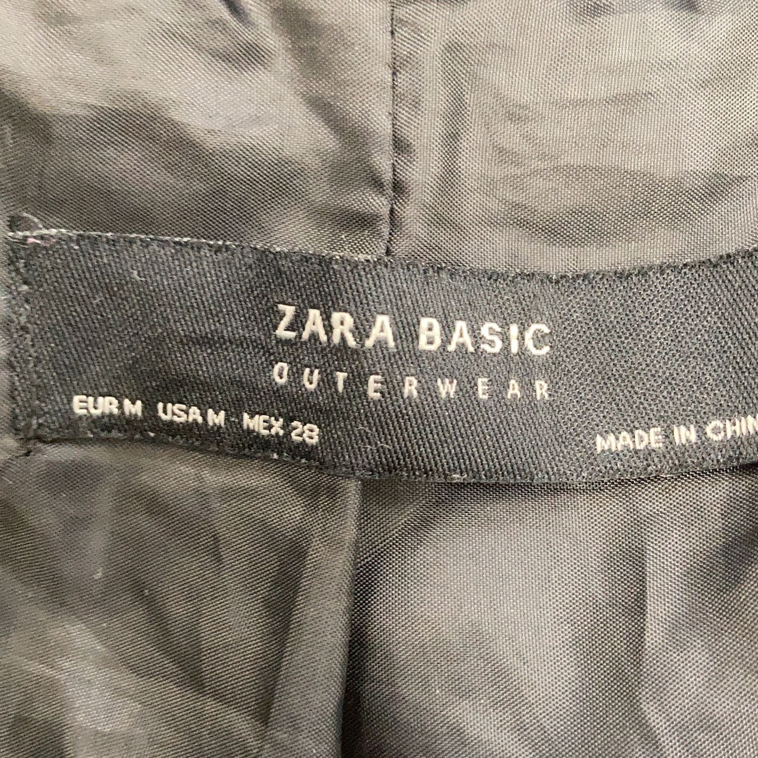 Zara Basic Outerwear