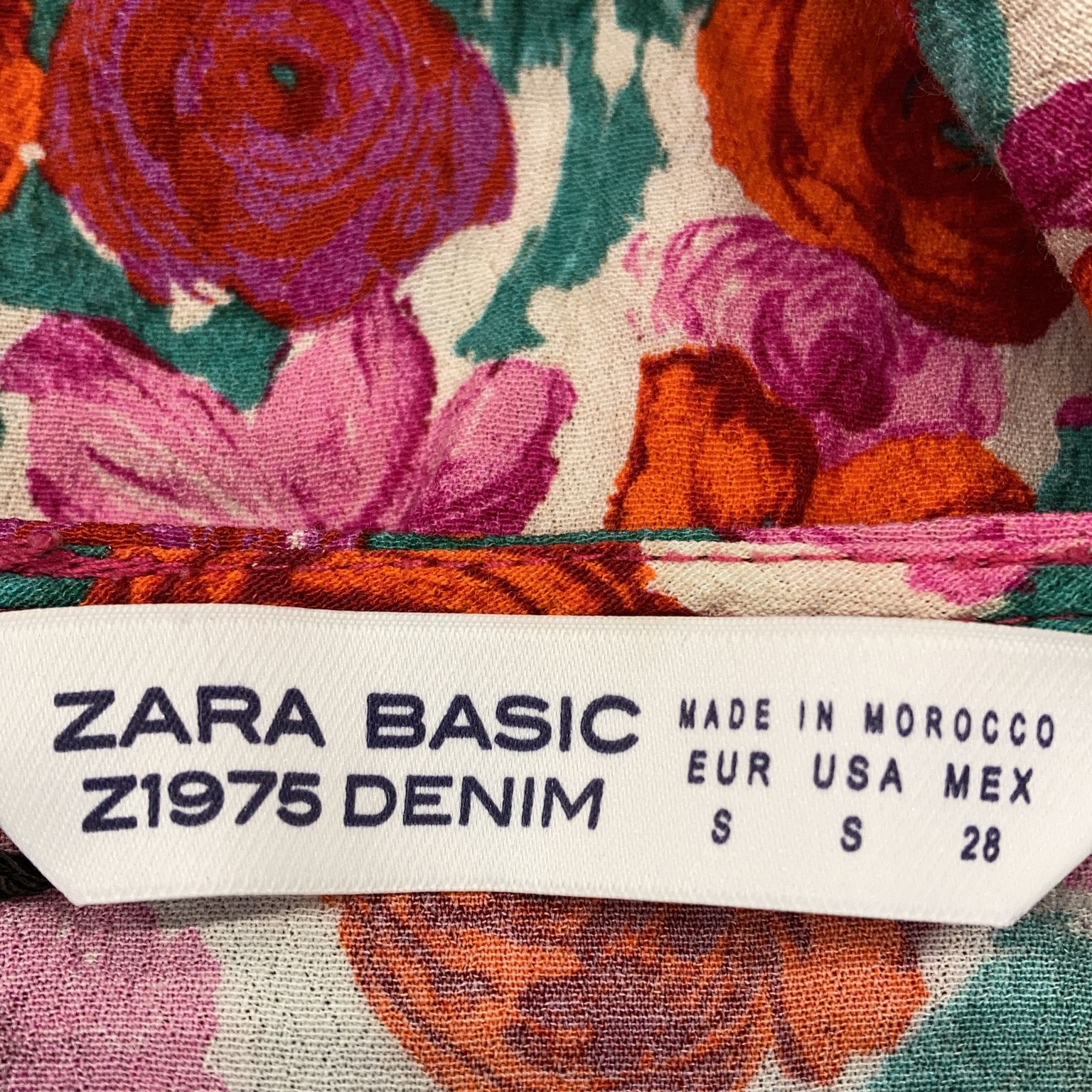 Zara Basic Z1975 Denim