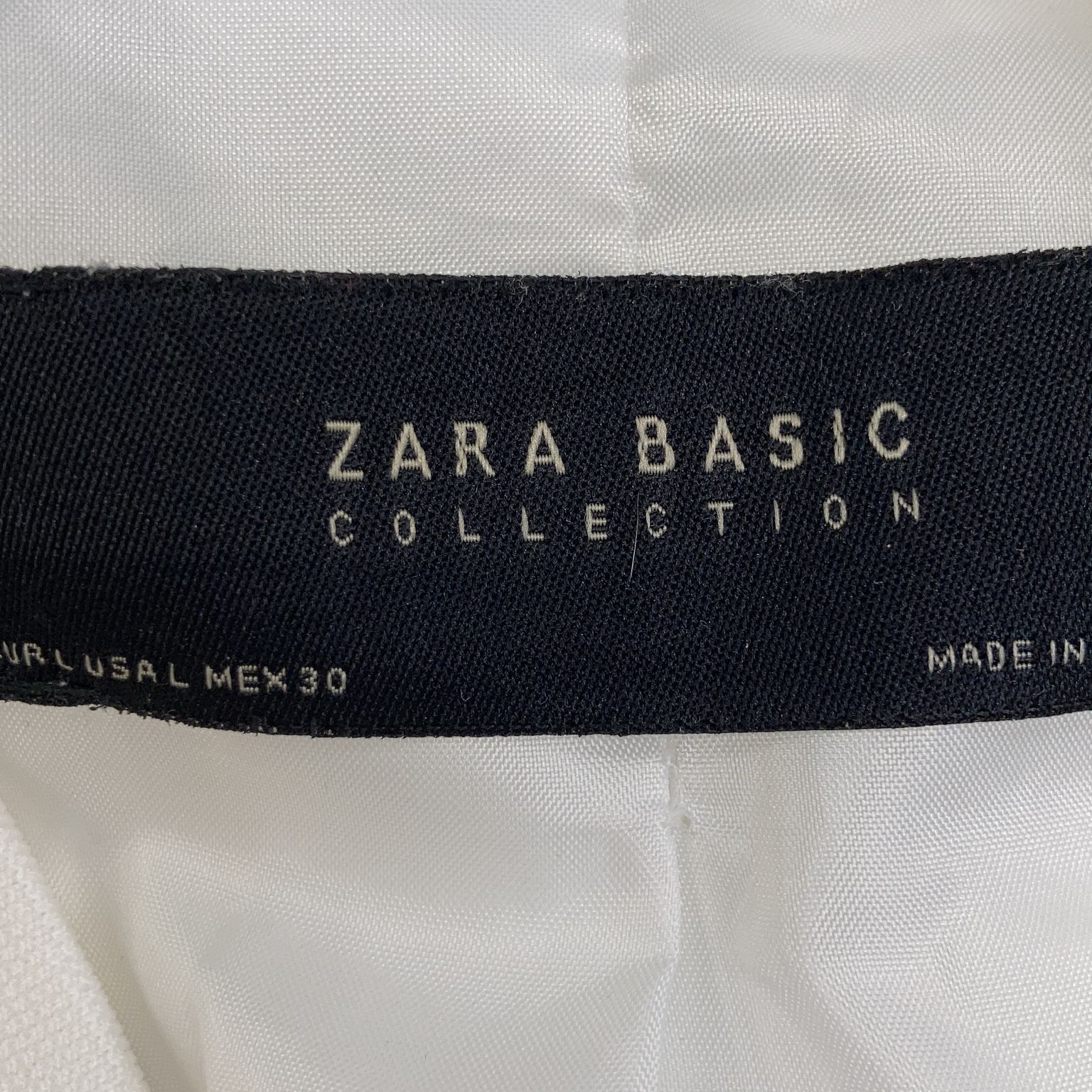 Zara Basic Collection