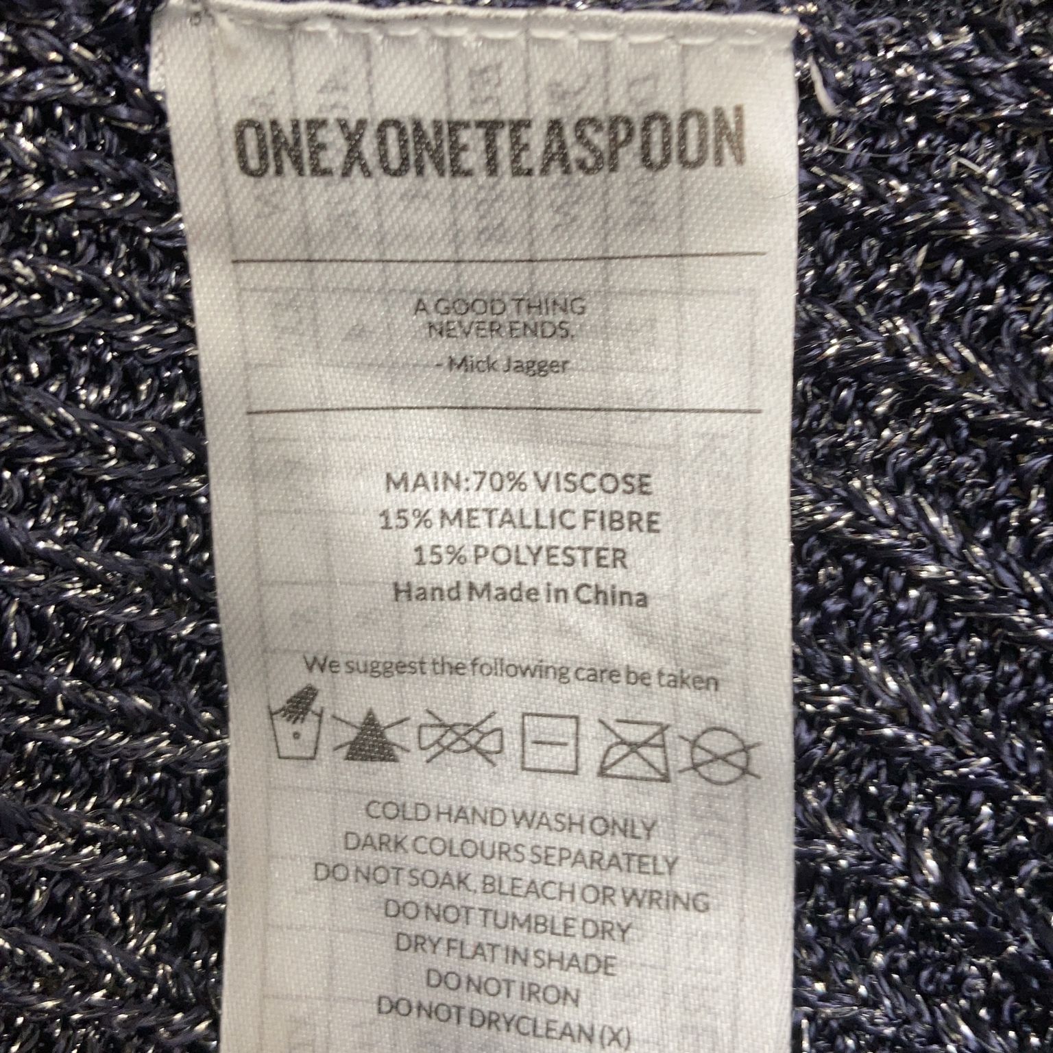 One x OneTeaSpoon