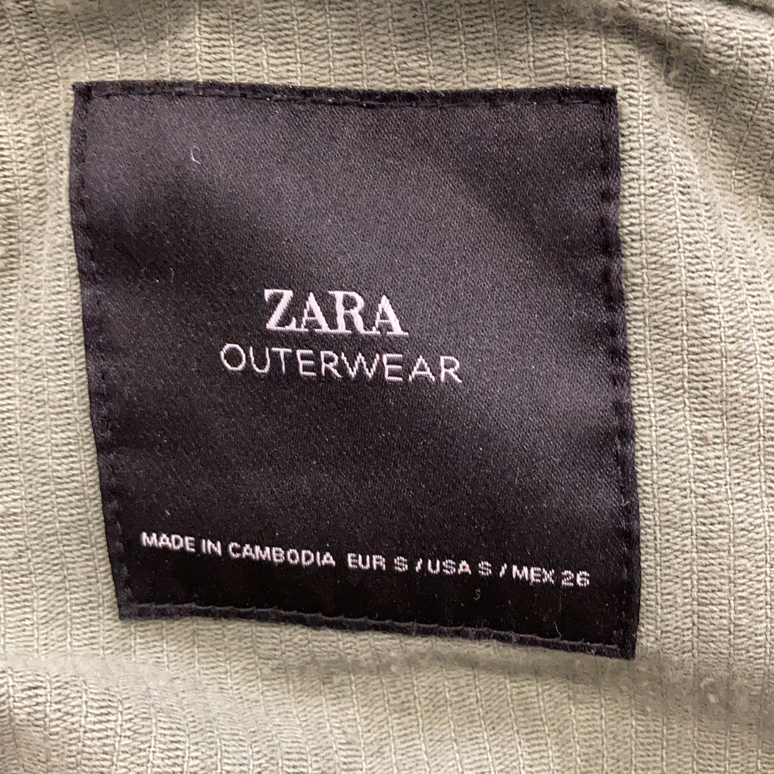 Zara Outerwear