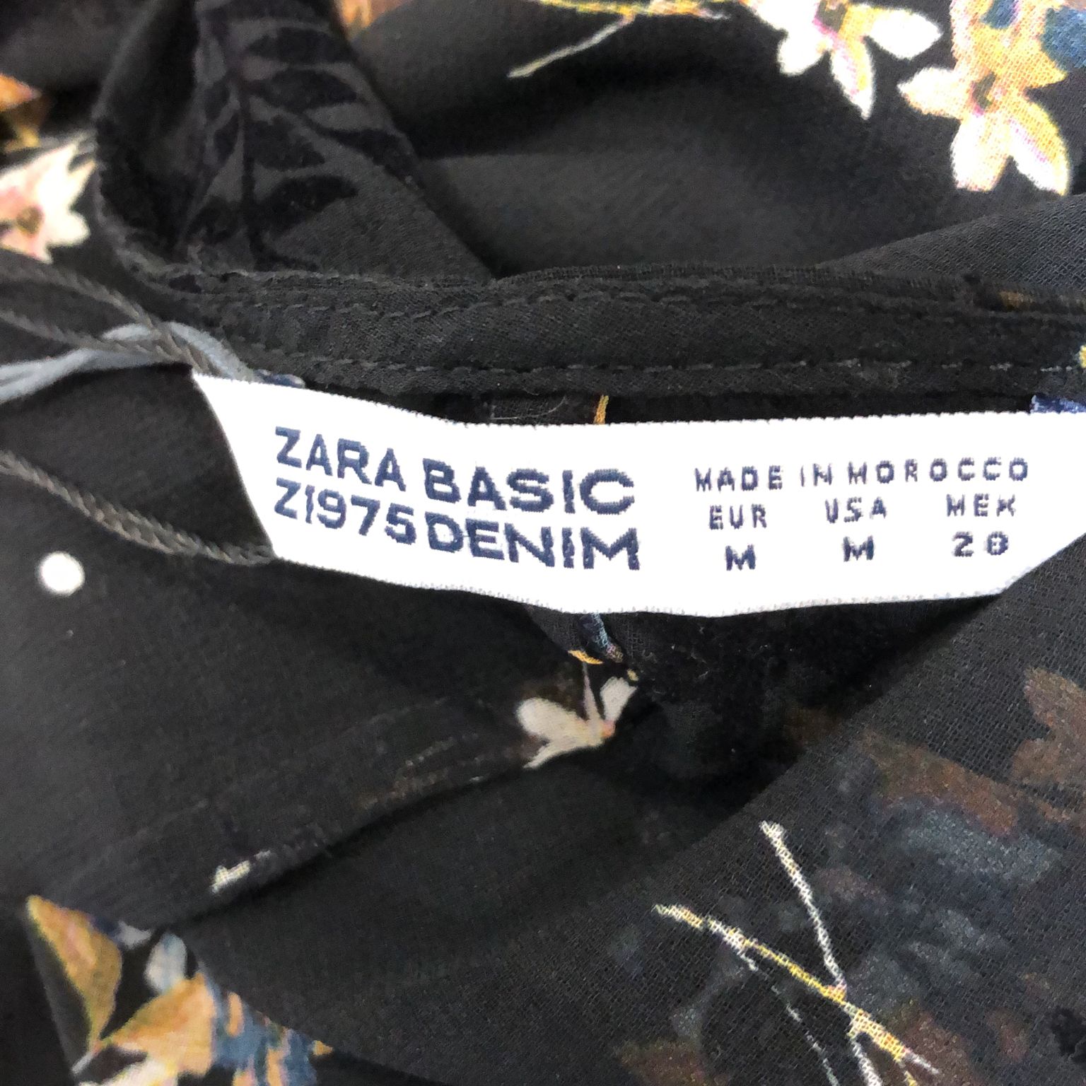 Zara Basic Z1975 Denim