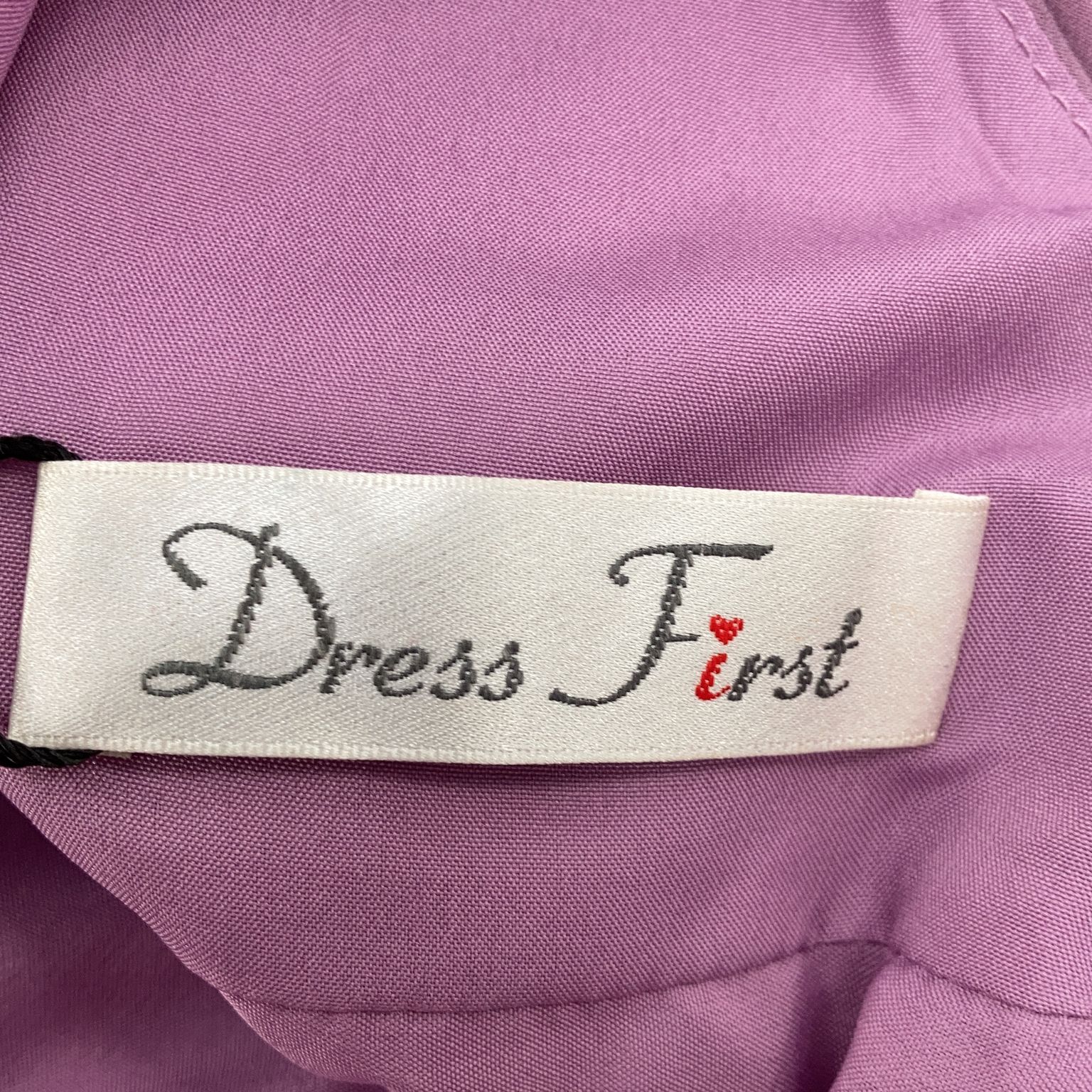 Dress First