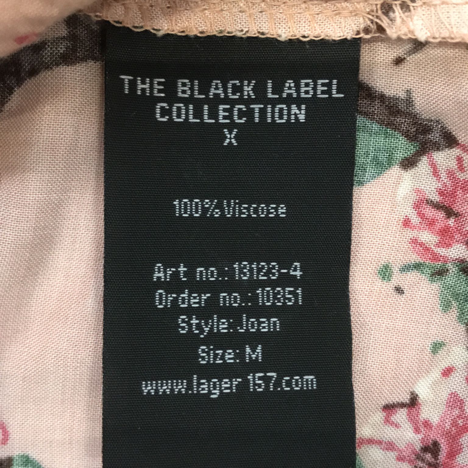 The Black Label Collection Lager 157